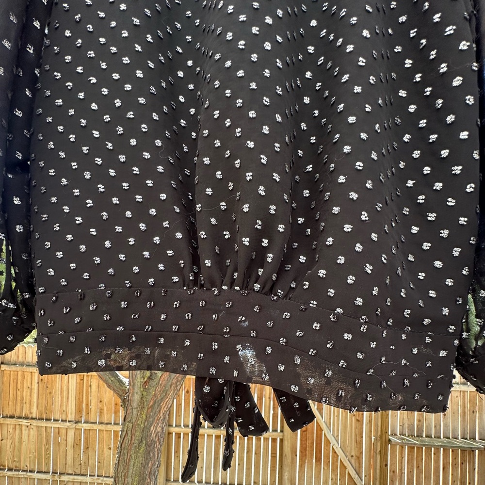 NWT Anthropologie McGuire ‘Only Eyes For You’ Blouse Large - Picture 9 of 16